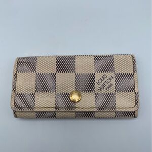 Louis Vuitton White Damier Keyholder